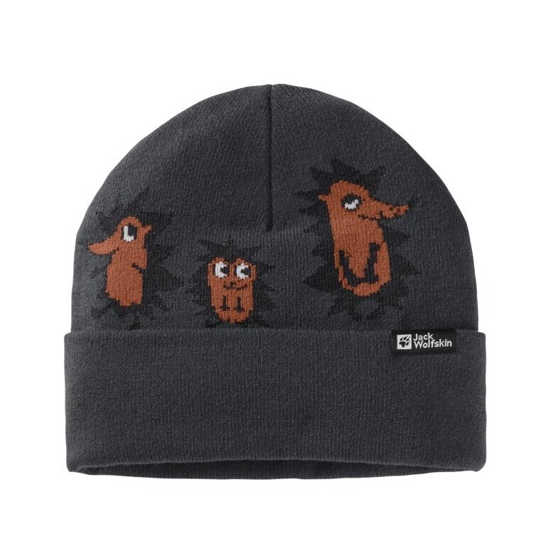 Jack Wolfskin Beanie Gleely - Phantom Grey Kids