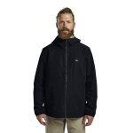 Jack Wolfskin Rain Jacket Terraview 2-Layer (waterproof, breathable, elastic cuffs) 2025 navy blue men's