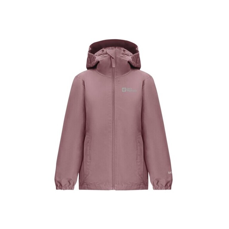 Jack Wolfskin Rain Jacket Flaze Texapore (windproof, waterproof and lightweight) mauvepink Kids