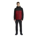 Jack Wolfskin Weiltal Rain Jacket 2-Layer (lightweight, waterproof, breathable) 2025 red/black men's