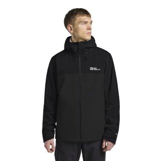 Jack Wolfskin Weiltal Rain Jacket 2-Layer (lightweight, waterproof, breathable) 2025 phantom grey Men's