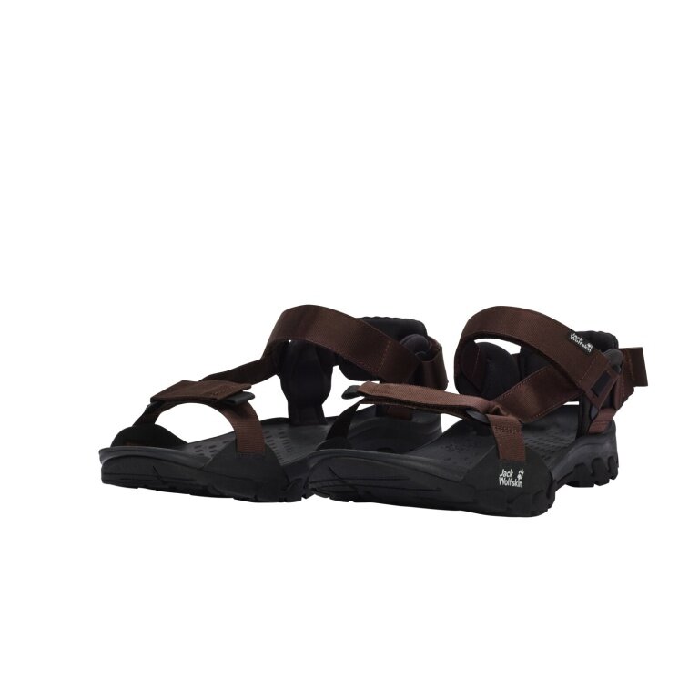 Jack Wolfskin Ridge Sandal Dark Brown Men's