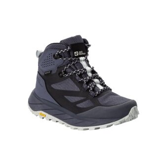 Jack Wolfskin Hiking Shoes Terraventure Texapore MID (waterproof, breathable) grey/blue Women