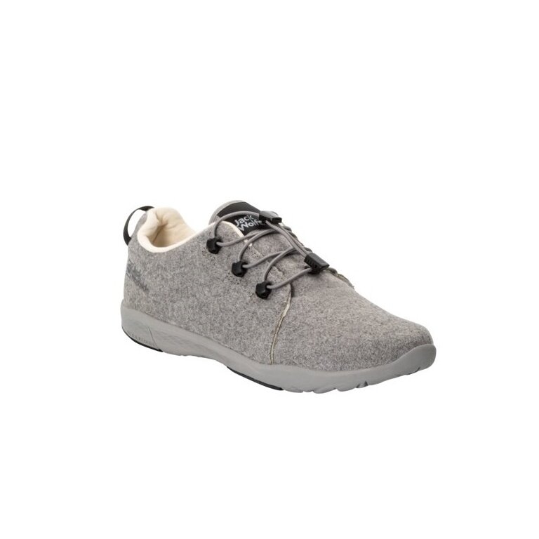 Jack Wolfskin Sneaker Spirit Wool Low (light, flexible sole) grey Women