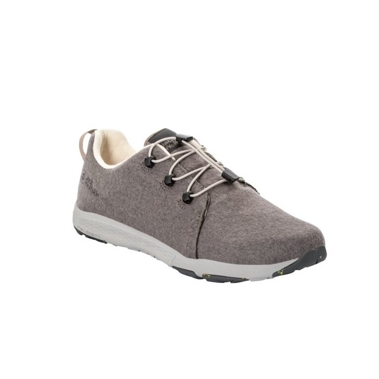 Jack Wolfskin Sneaker Spirit Wool Low (light, flexible sole) brown Men