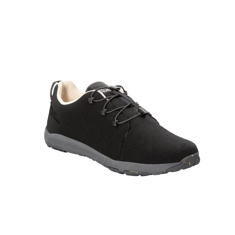 Jack Wolfskin Sneaker Spirit Wool Low (light, flexible sole) phantom grey Men