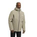Jack Wolfskin Icecape Down 3-in-1 Transition Hiking Jacket (waterproof, windproof, breathable) beige men's