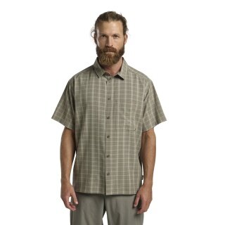 Jack Wolfskin Meseta Hiking Shirt (quick-drying, breathable) Short Sleeve brown Men's