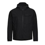 Jack Wolfskin Mahani Hiking Jacket (UV Protection, Lightweight, Breathable) Black Men's