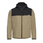 Jack Wolfskin Mahani Hiking Jacket (UV Protection, Lightweight, Breathable) Light Brown/Black Men's