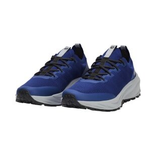 Jack Wolfskin Hiking Shoes PS Trail Knit Low (Fast-Hiking, lightweight) blue Men's