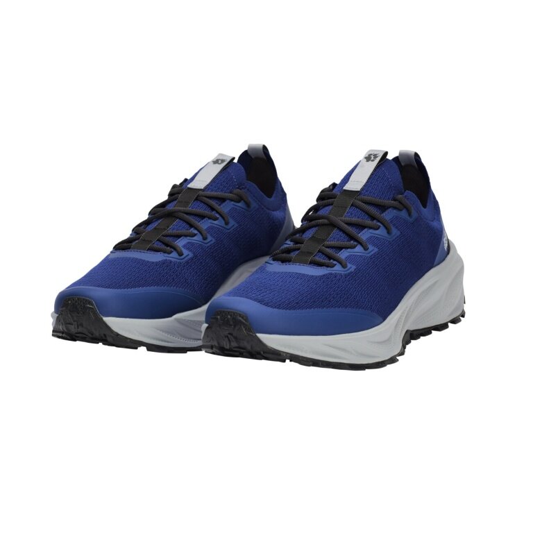 Jack Wolfskin Hiking Shoes PS Trail Knit Low (Fast-Hiking, lightweight) blue Men's