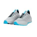 Jack Wolfskin Hiking Shoes PS Trail Knit Low (Fast-Hiking, lightweight) light grey/turquoise Men's