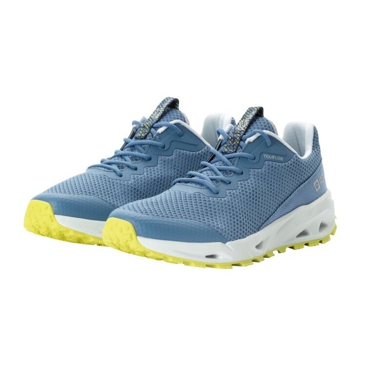 Jack Wolfskin Prelight Vent Low Hiking Shoes (lightweight, breathable) light blue Men's