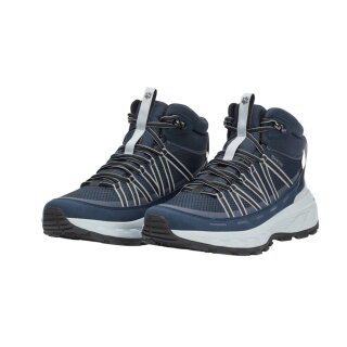 Jack Wolfskin Hiking Shoes Wild Hike Texapore Mid (waterproof) navy blue/white men's