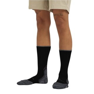 Jack Wolfskin Hiking Sock Hike Merino CL Crew (Merino Wool Blend, Breathable) black - 1 Pair