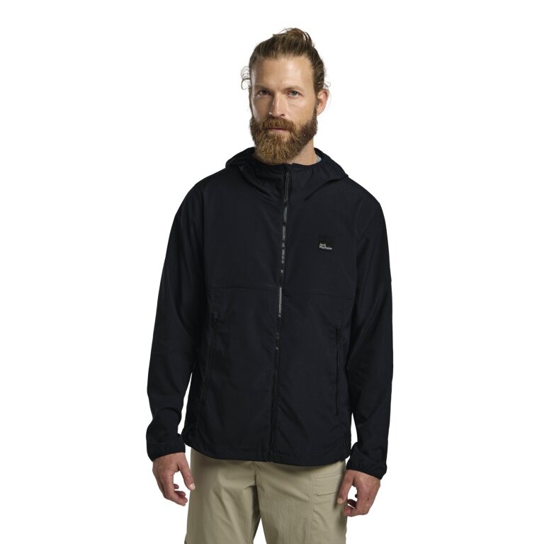 Jack Wolfskin Wind Jacket Terracade (windproof, water-repellent) navy blue men's