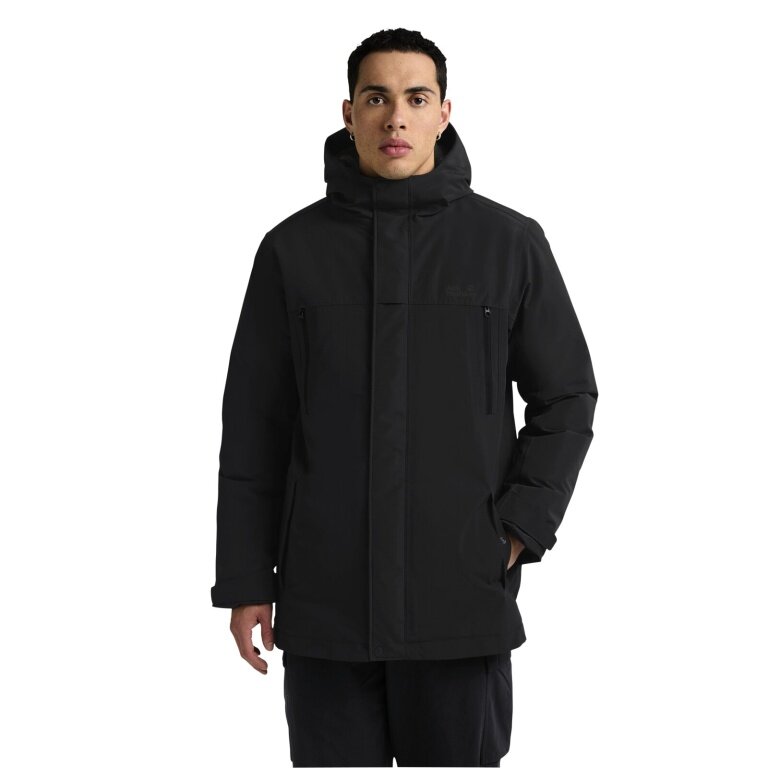 Jack Wolfskin Glacer Shield Winter Jacket (waterproof, breathable, warm) black men's