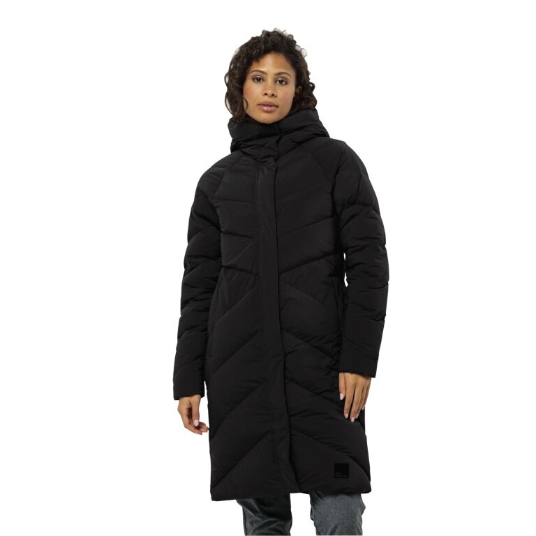 Jack Wolfskin Winter Coat Marienplatz (windproof, very water-repellent) black ladies