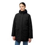 Jack Wolfskin Winter Coat Winter Gate Parka (waterproof, fleece lining) black Ladies