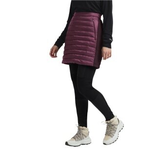 Jack Wolfskin Routeburn Pro Insulated Winter Skirt (elastic waistband) red ladies