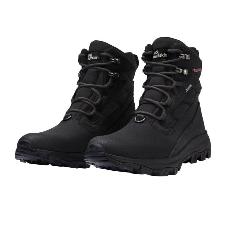 Jack Wolfskin Winter Shoes Everquest Pro Texapore High (waterproof, PrimaLoft® insulation) black ladies