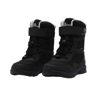 Jack Wolfskin Winter Boots Polar Bear-B Texapore High VC (waterproof, breathable) black toddlers boys