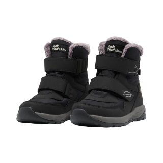 Jack Wolfskin Winter Shoes Polar Bear-G Texapore Mid VC (waterproof, breathable) black toddlers girls