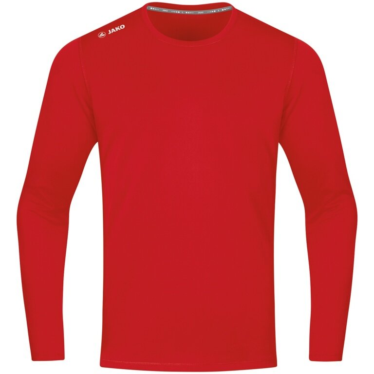 JAKO Sport Long Sleeve Shirt Run 2.0 (100% Polyester, breathable) red Boys