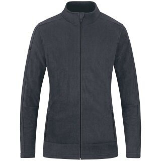 JAKO Fleece Jacket Micro-Fleece Anthracite Grey Women