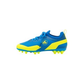 Jako Football Boots J-SFG Twist Sock (for firm ground) blue/lime boys