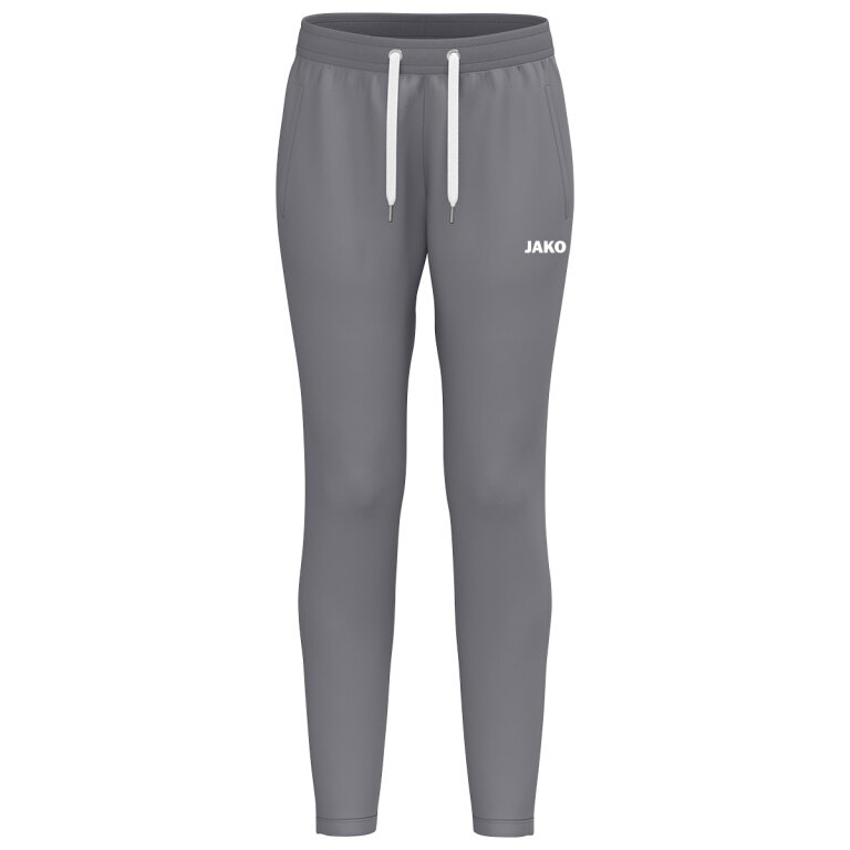 JAKO Jogging Trousers One (Cotton Blend) Long Grey Ladies