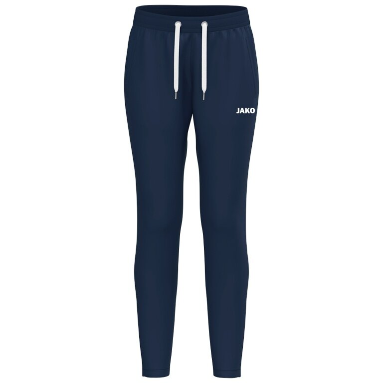 JAKO Jogging Trousers One (Cotton Blend) Long Navy Blue Ladies