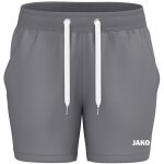 JAKO Jogging Shorts One (Cotton Blend) Short Grey Ladies