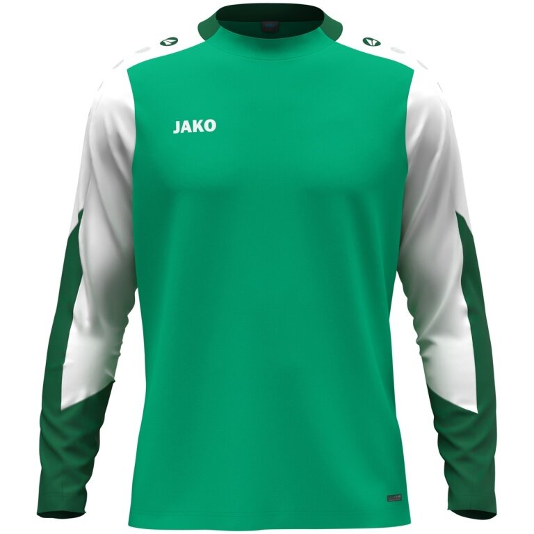 JAKO Sport Long Sleeve Shirt Dynamic (Polyester Eyelet) green/white/dark green children
