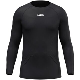 JAKO Long Sleeve Shirt Lightweight (maximum freedom of movement, seamless) Underwear black Men's