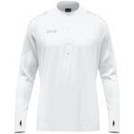 JAKO Long Sleeve Shirt Ziptop Light Flow (Keep Dry, maximum freedom of movement) white children