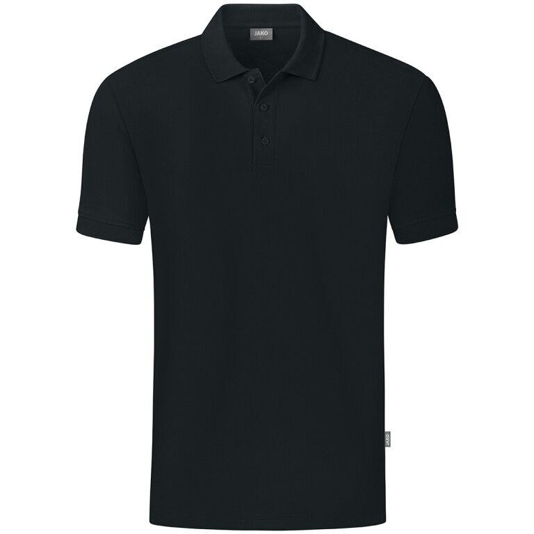 JAKO Leisure Polo Organic Pique (Organic Cotton, 200g/m2) black Boys