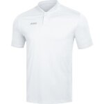 JAKO Sport Polo Prestige (100% Polyester Jacquard) white Men