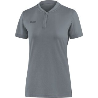 JAKO Sport Polo Prestige (100% Polyester Jacquard) dark grey Women