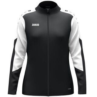 JAKO Polyester Jacket Dynamic (100% recycled Polyester) black/white/anthracite grey ladies