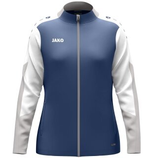 JAKO Polyester Jacket Dynamic (100% recycled Polyester) midnight blue/white/light grey Ladies