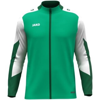 JAKO Polyester Jacket Dynamic (100% recycled Polyester) green/white/dark green children