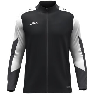 JAKO Polyester Jacket Dynamic (100% recycled Polyester) black/white/anthracite grey children