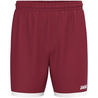 JAKO Short Sports Trousers One (100% Polyester) burgundy Children