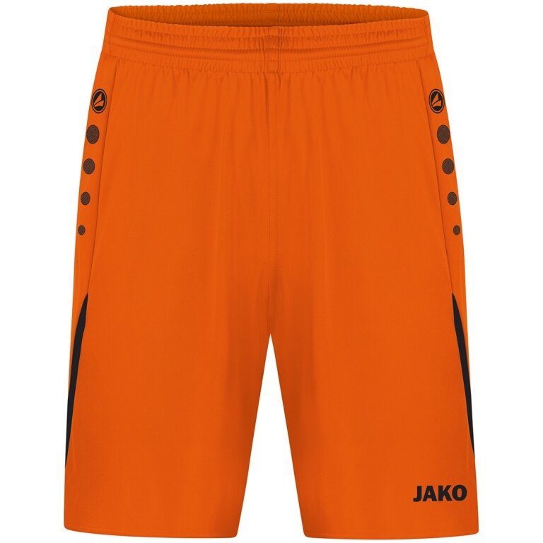 JAKO Sports Shorts Short Challenge (Polyester-Interlock, without inner slip) short neon orange Men