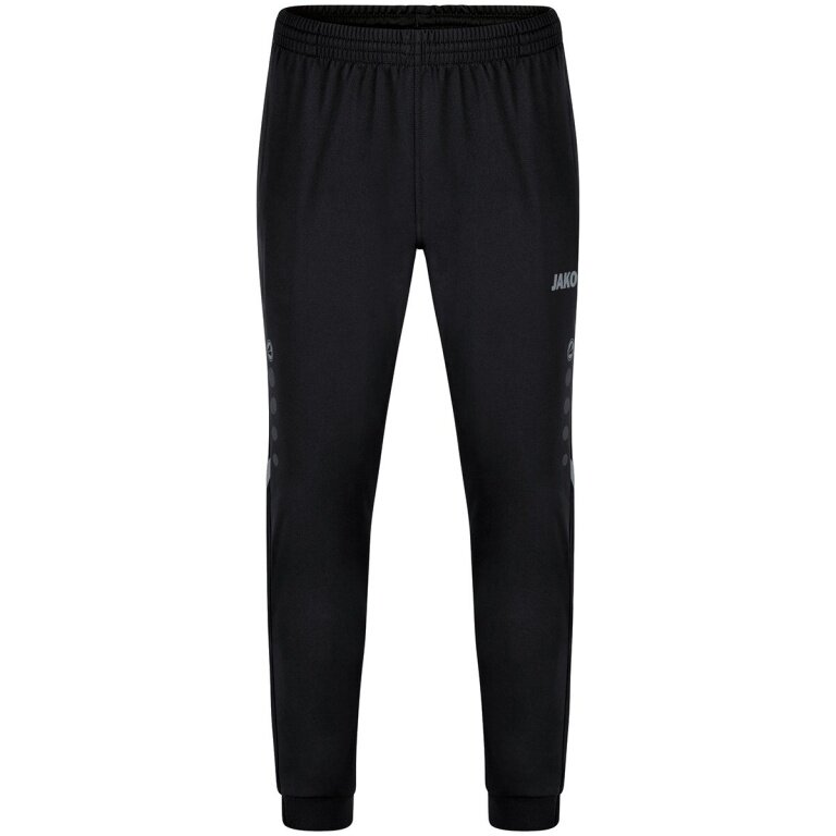 JAKO Training Pants (Polyester Pants) Challenge (100% Polyester) long black/grey Boys