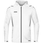 JAKO Training Jacket Challenge with Hood White Boys