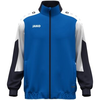 JAKO Training Jacket (Web Jacket) Dynamic - Stretch Micro Twill - royal blue/white/navy blue Men's