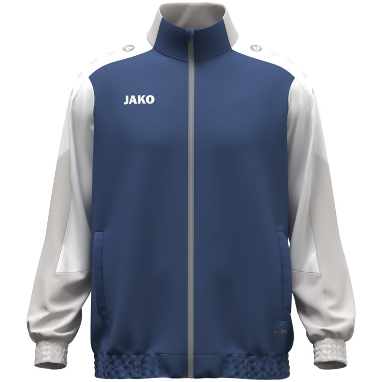 JAKO Training Jacket (Web Jacket) Dynamic - Stretch Micro Twill - midnight blue/white/light grey Men's